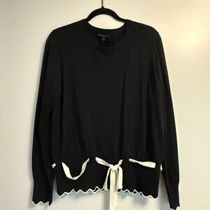 Brooks Brothers Crew Neck Scallop Sweater